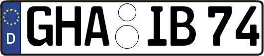 GHA-IB74