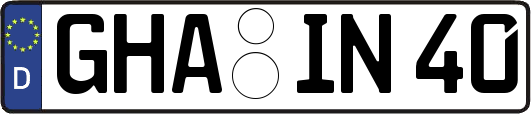 GHA-IN40