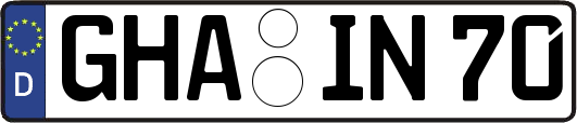 GHA-IN70