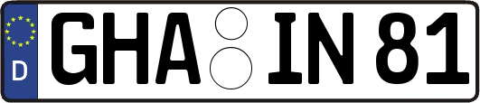 GHA-IN81