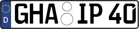 GHA-IP40