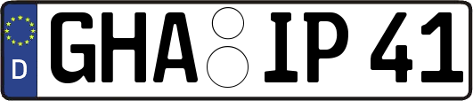 GHA-IP41