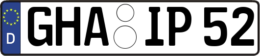 GHA-IP52