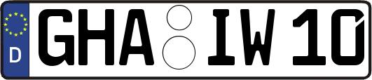 GHA-IW10
