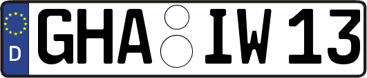 GHA-IW13