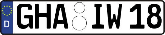 GHA-IW18