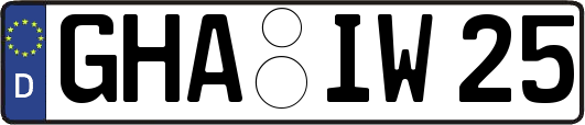 GHA-IW25