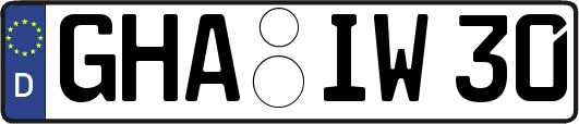 GHA-IW30