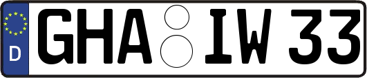 GHA-IW33