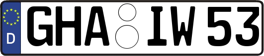 GHA-IW53