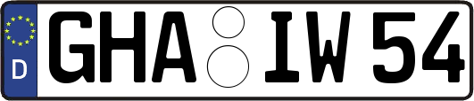GHA-IW54