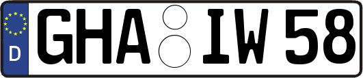 GHA-IW58