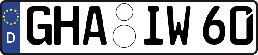 GHA-IW60
