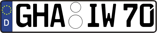 GHA-IW70