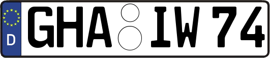 GHA-IW74