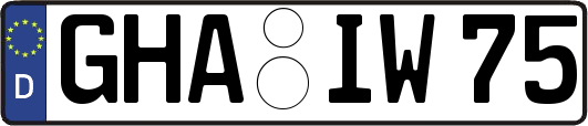 GHA-IW75