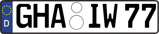 GHA-IW77