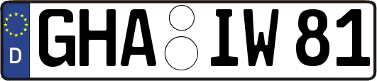 GHA-IW81