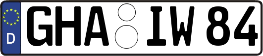 GHA-IW84