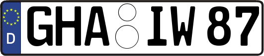 GHA-IW87