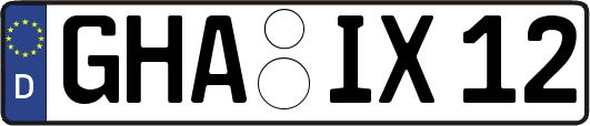 GHA-IX12