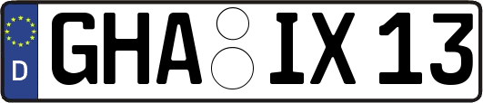 GHA-IX13