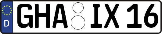 GHA-IX16
