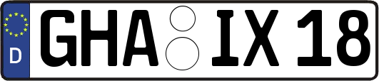 GHA-IX18