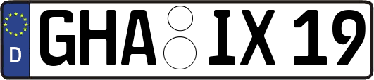 GHA-IX19