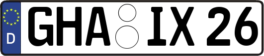 GHA-IX26