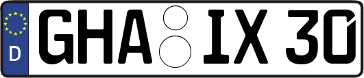 GHA-IX30