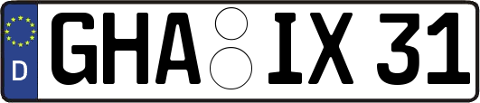 GHA-IX31