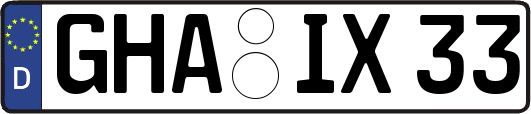 GHA-IX33