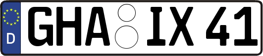 GHA-IX41