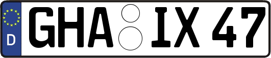 GHA-IX47
