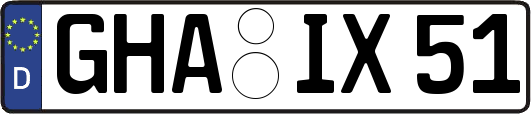 GHA-IX51