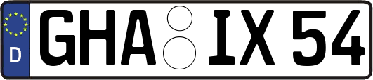 GHA-IX54