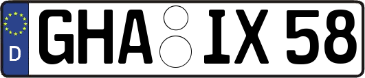 GHA-IX58