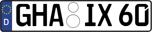 GHA-IX60