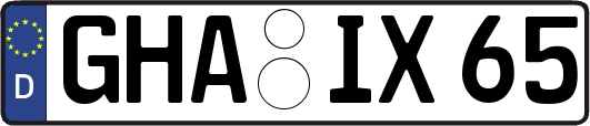 GHA-IX65