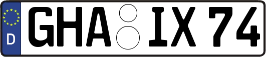 GHA-IX74