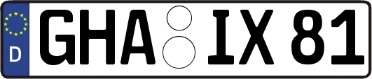 GHA-IX81