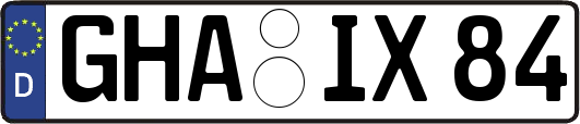 GHA-IX84
