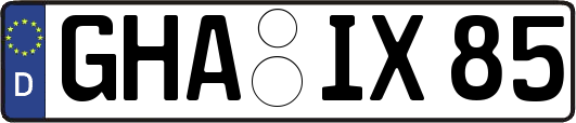 GHA-IX85