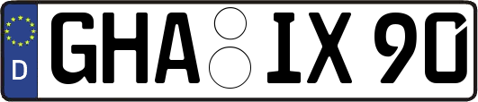 GHA-IX90