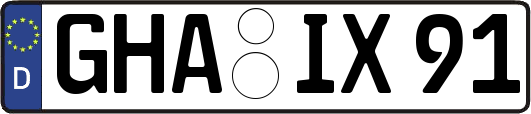 GHA-IX91