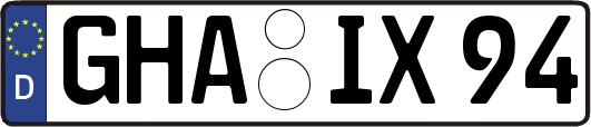 GHA-IX94