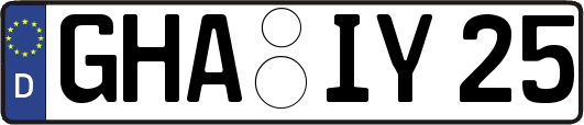 GHA-IY25