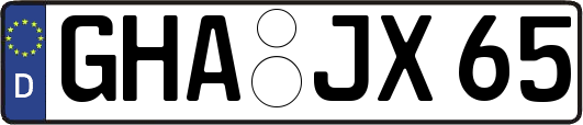 GHA-JX65