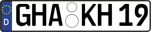 GHA-KH19